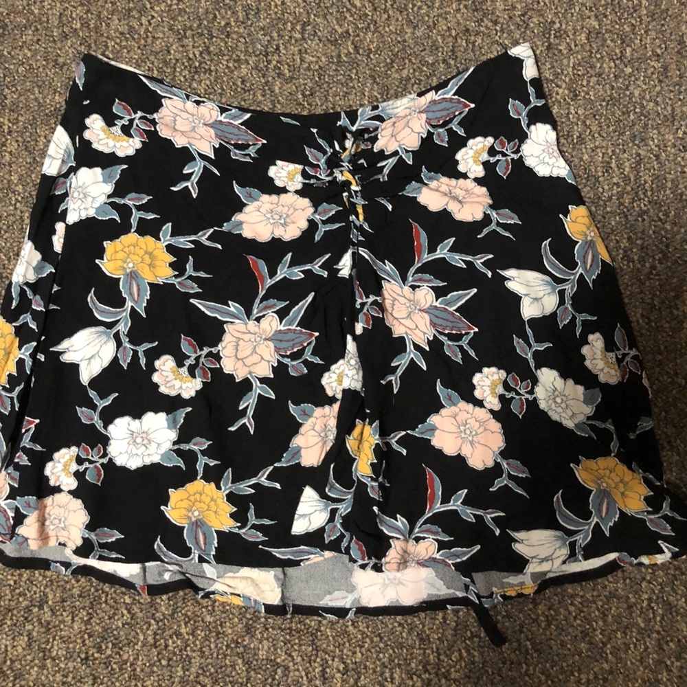 Floral skater skirt